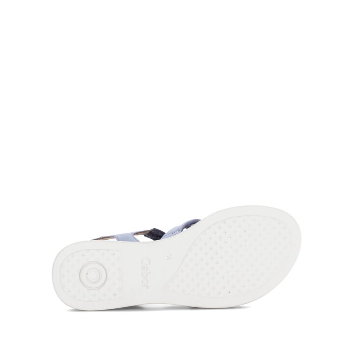 Sandale à bride bleu #4