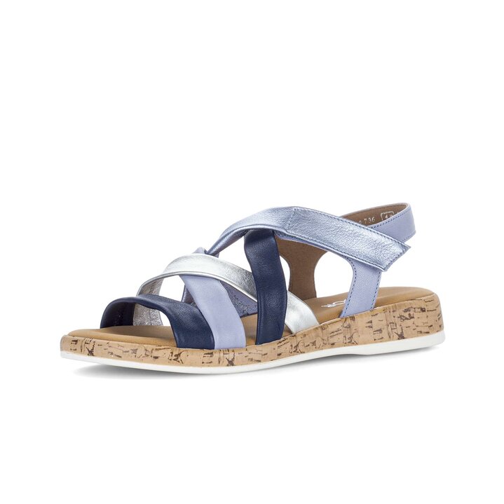 Sandale à bride bleu #2