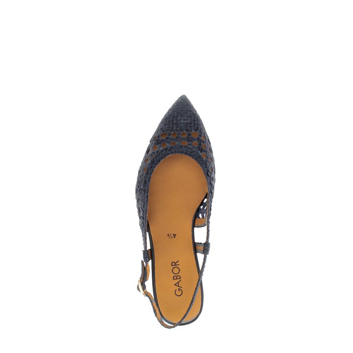 Slingpumps blau #5