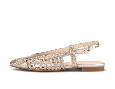 Slingpumps gold