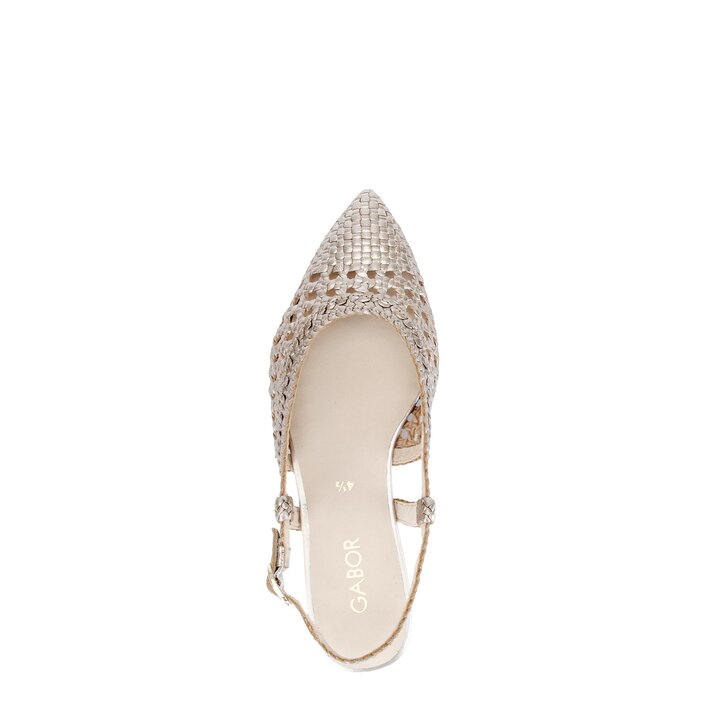 Slingpumps Gold #5