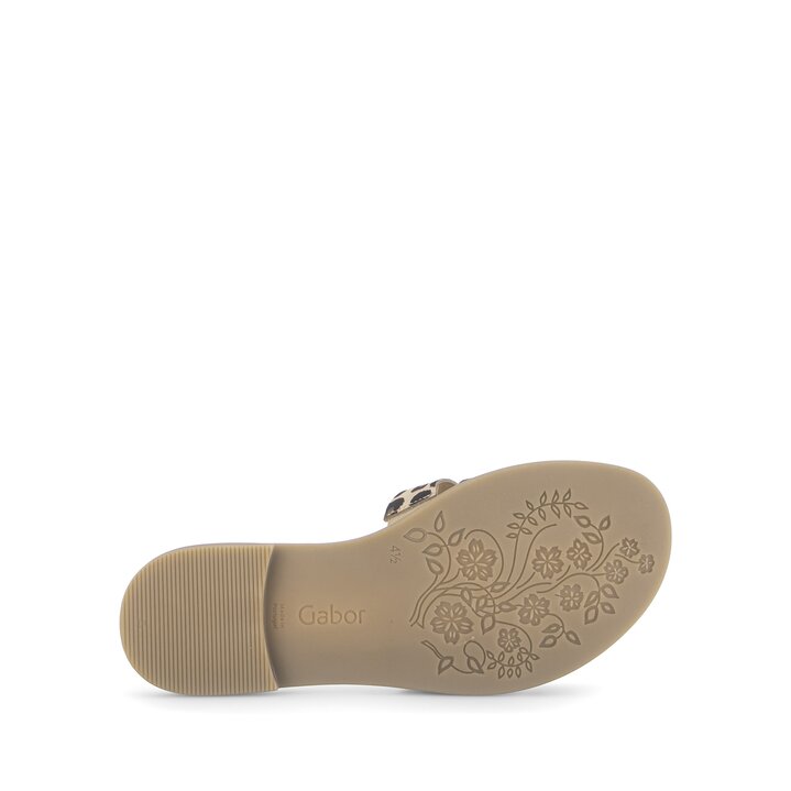 Pantoletter beige #4