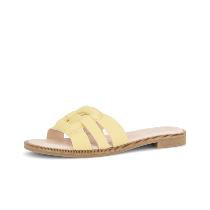 Pantolette gelb #2