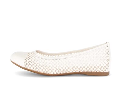 Eleganter Ballerina creme