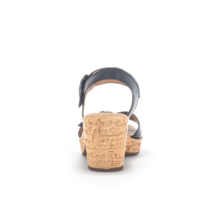 Sandal met riempjes zwart #3