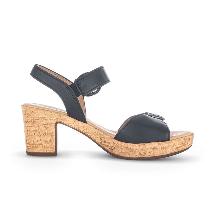 Sandal met riempjes zwart #1