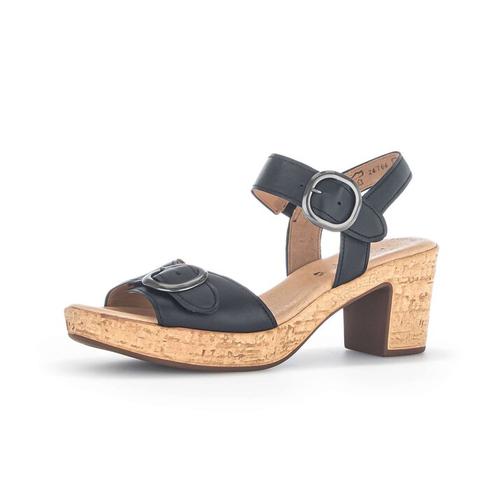 Sandal met riempjes zwart #2