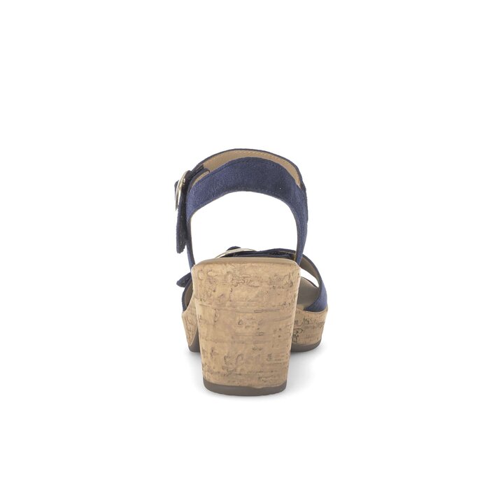 Sandale à bride bleu #3