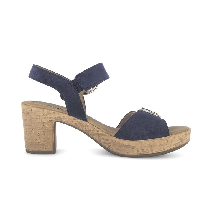 Sandale à bride bleu #1