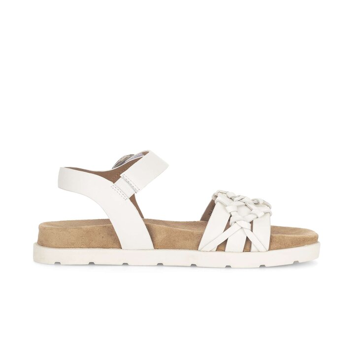 Riemchensandale creme #1