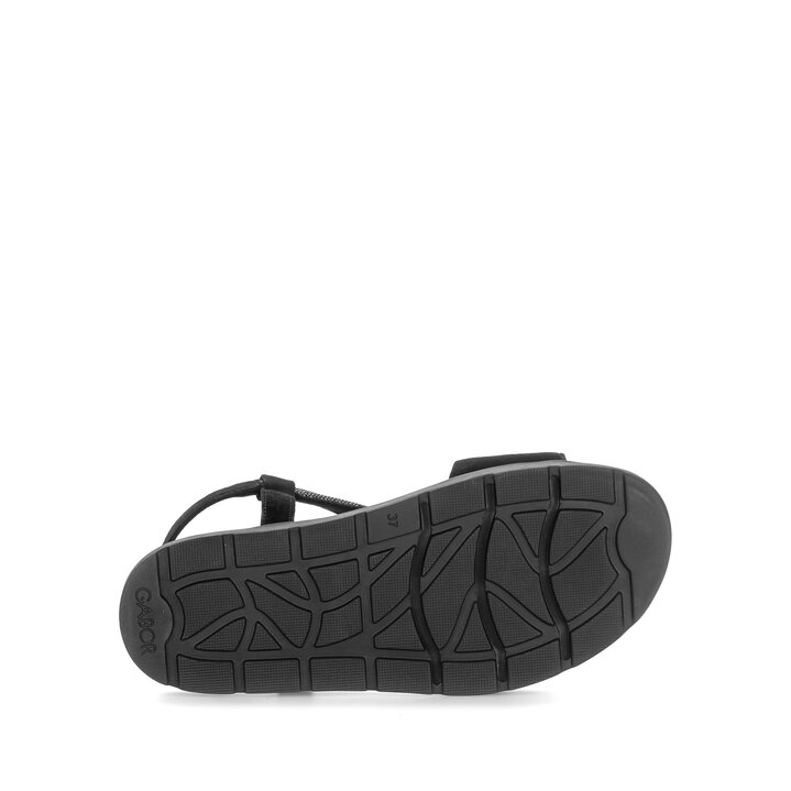 Riemchensandale schwarz #4