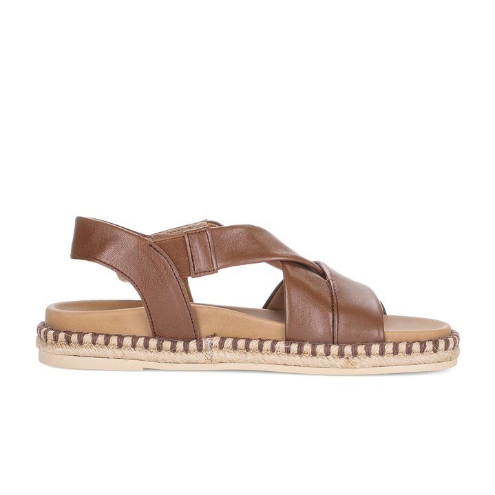 Riemchensandale braun #1