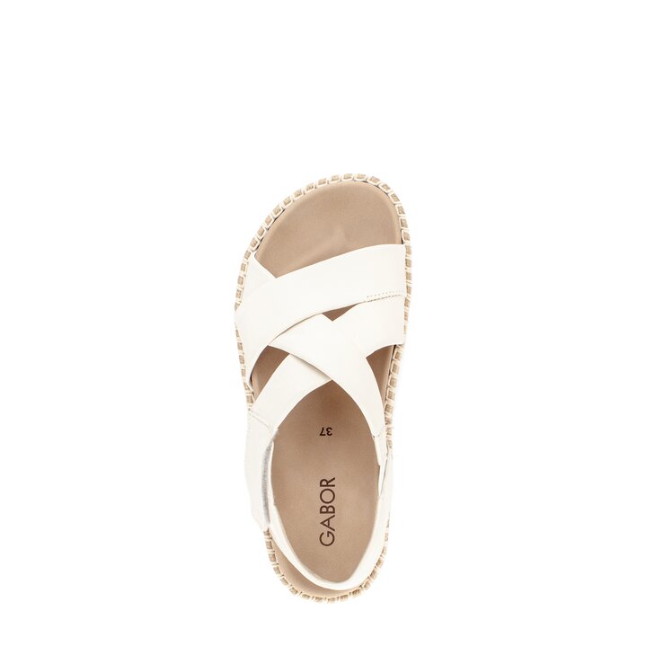 Riemchensandale creme #5