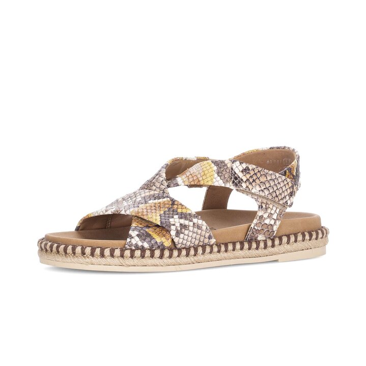 Sandale à bride multicolore #2