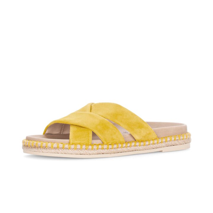 Pantolette gelb #2