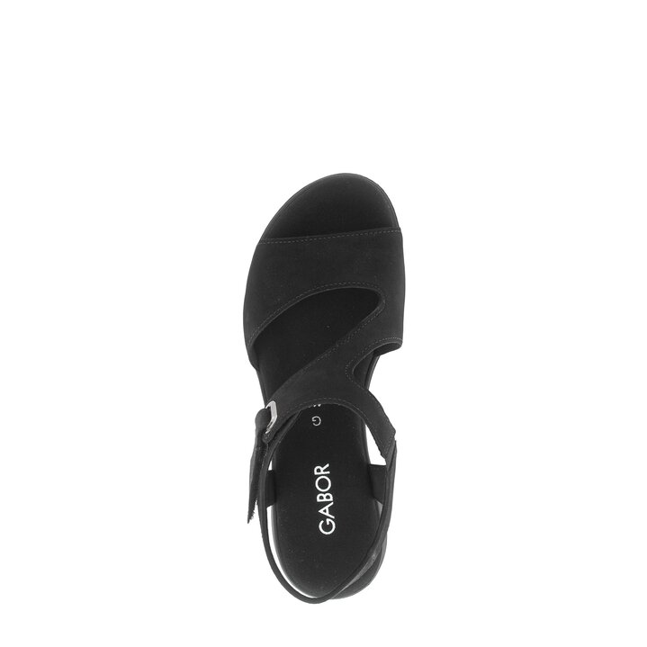 Sandale à bride noir #5