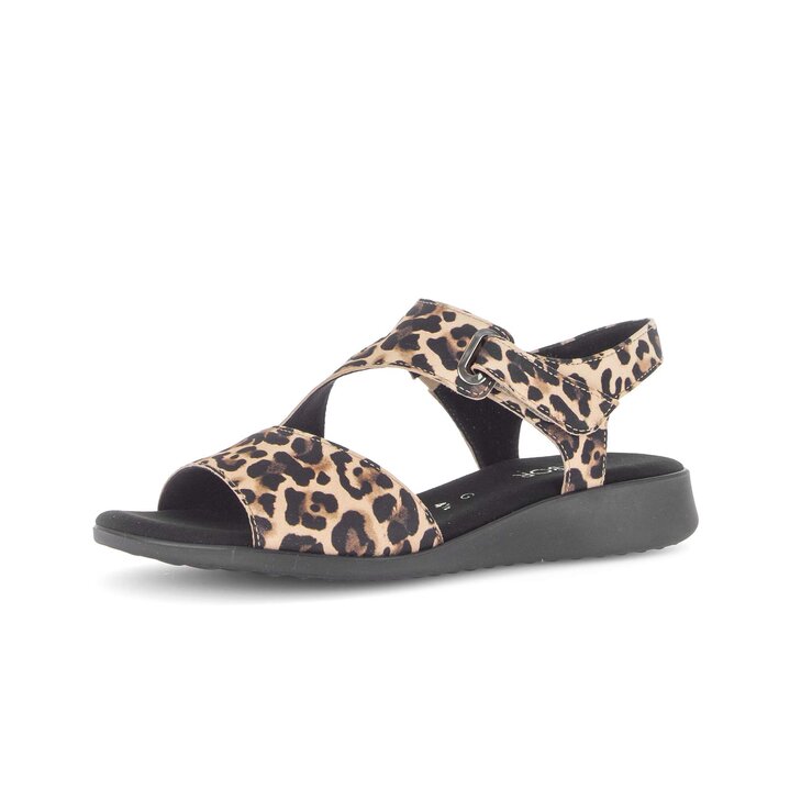 Sandal met riempjes beige #2