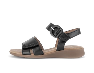 Sandale à bride noir