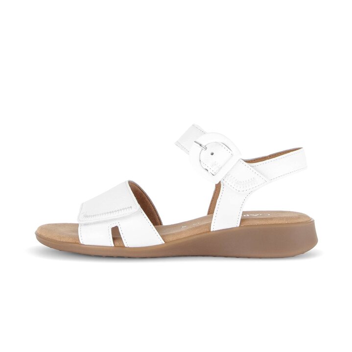 Sandal met riempjes wit #0