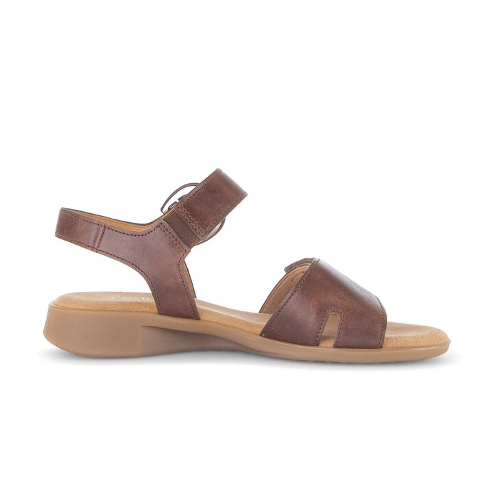 Sandale à bride marron #1