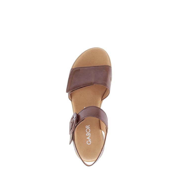 Sandale à bride marron #5