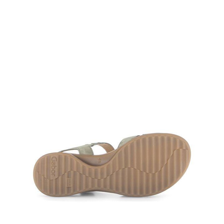 Riemchensandale Grün #4