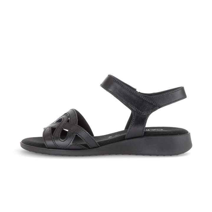 Sandale à bride noir #0