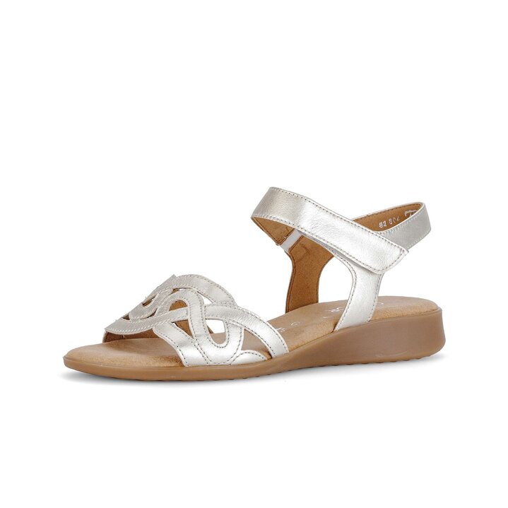Sandalo con cinturino argento #2