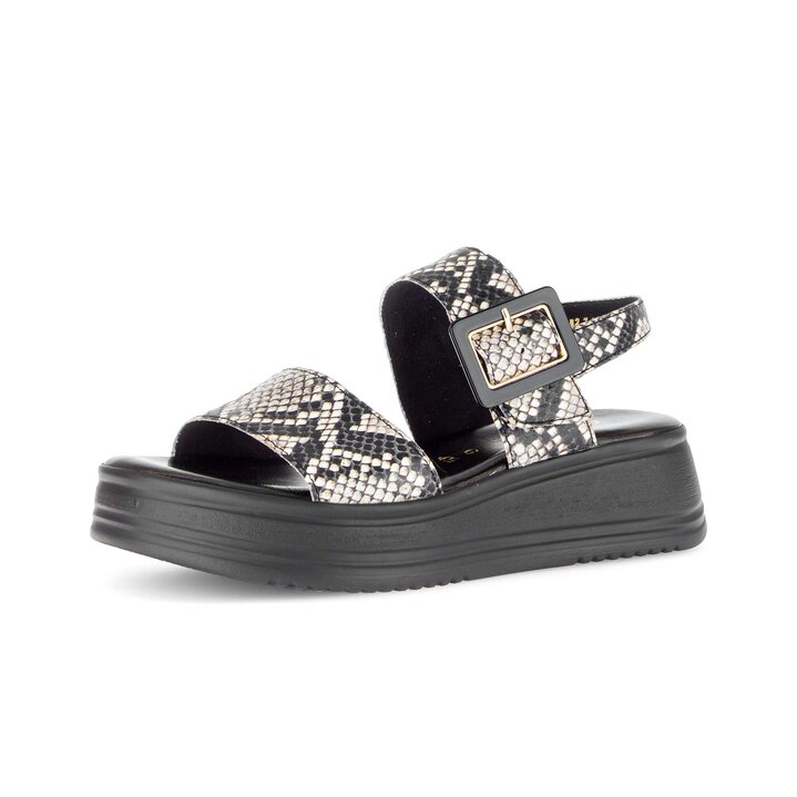 Platåsandaler flerfärgade #2