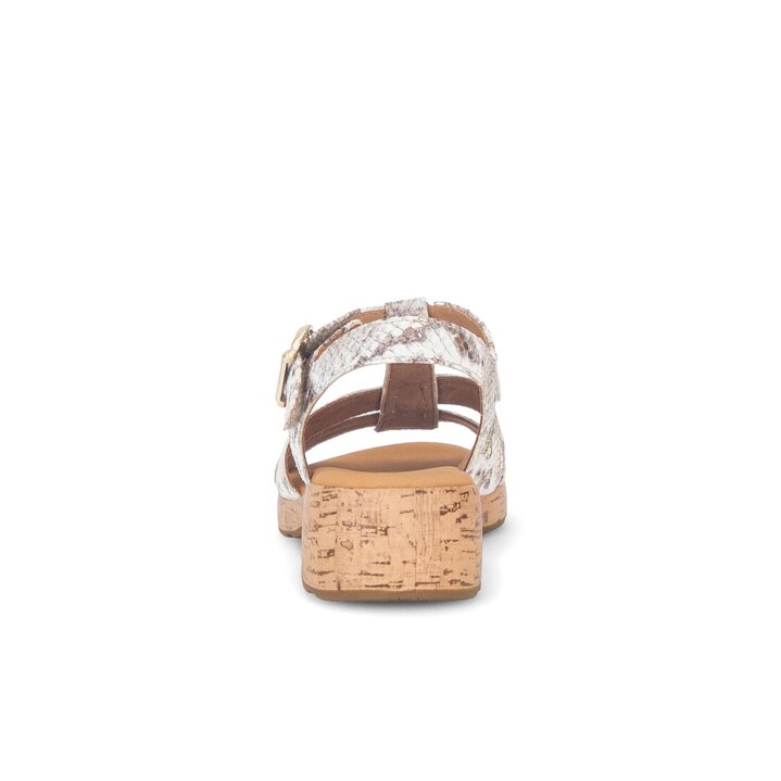 Sandalo con cinturino verde #3