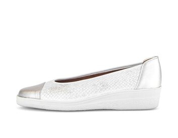 Ballerina sportiva argento