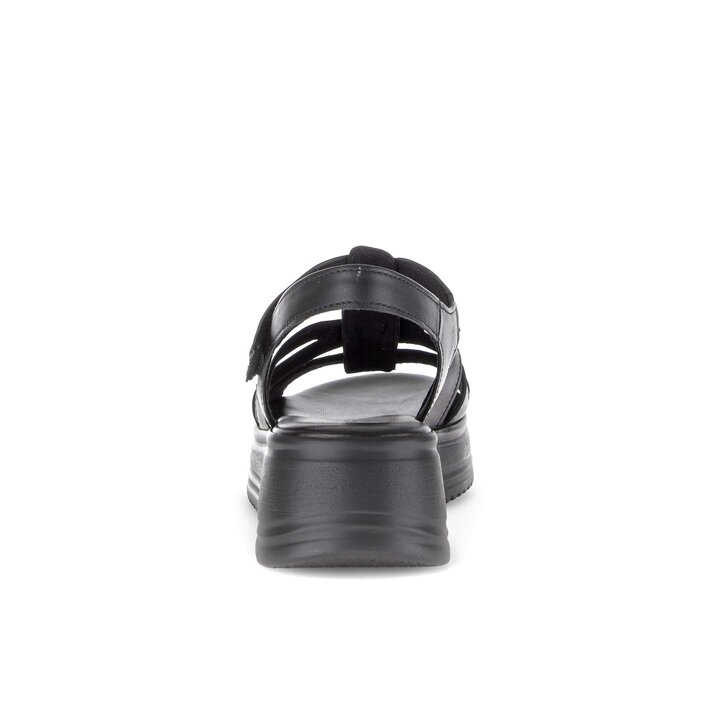 Platåsandaler svart #3