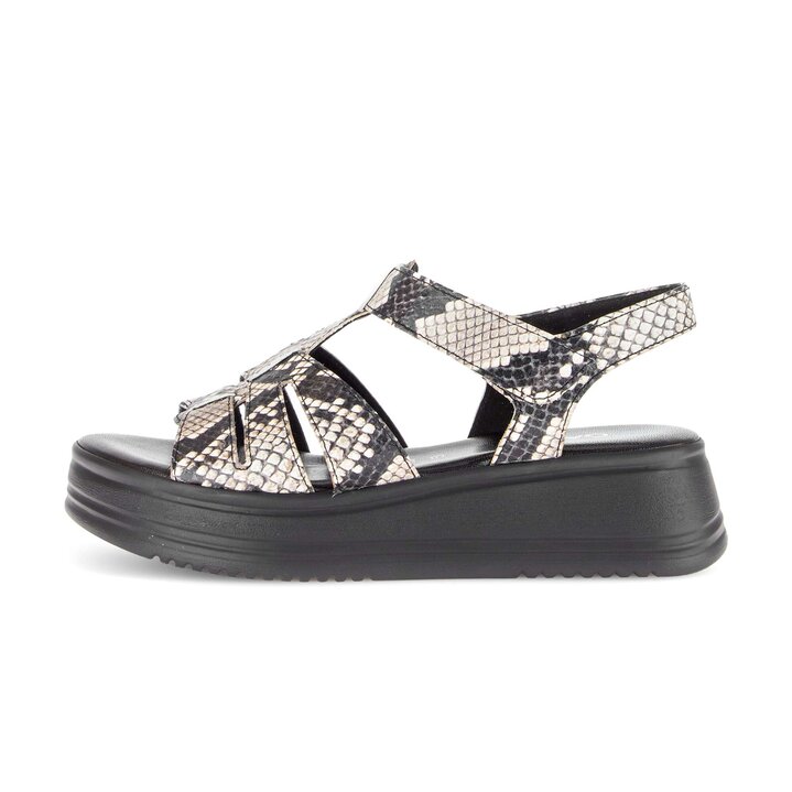 Sandale met plateauzool multicolour #0