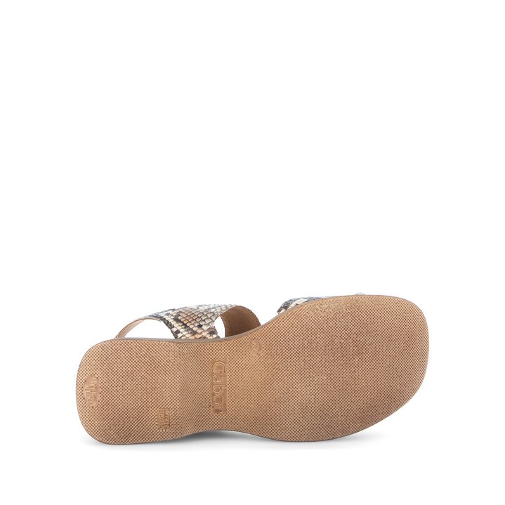 Platåsandaler flerfärgade #4