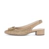 Slingpumps beige