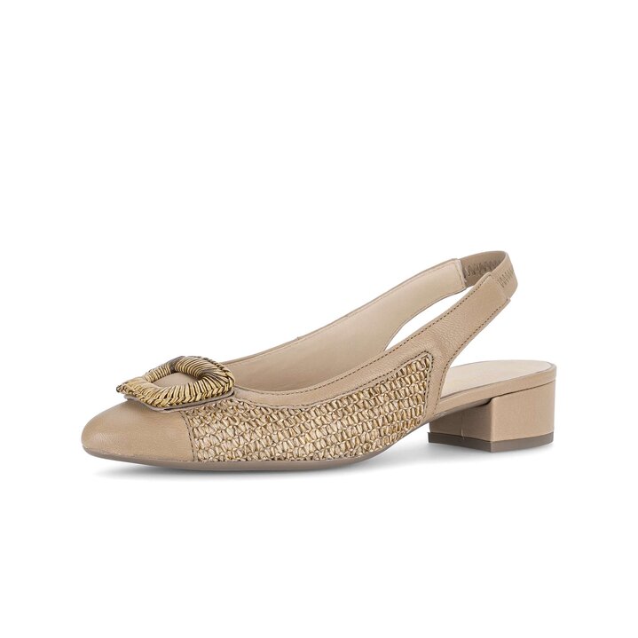 Slingback beige #2