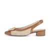 Slingpumps beige