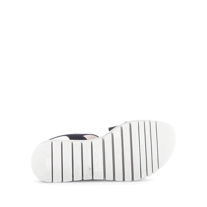 Sandale met plateauzool blauw #4