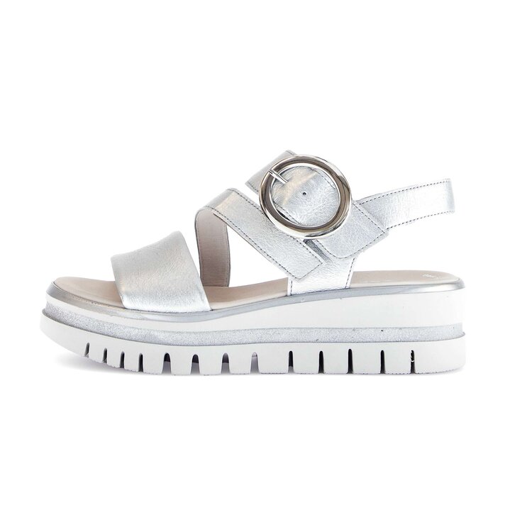 Plateau Sandale silber #0