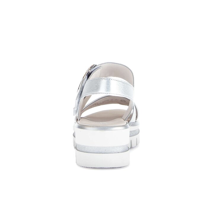 Plateau Sandale silber #3