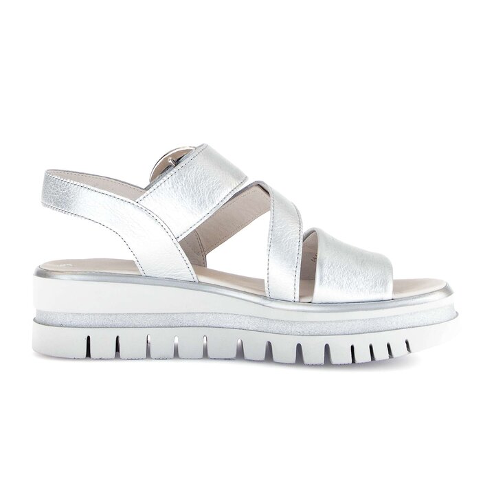 Plateau Sandale silber #1