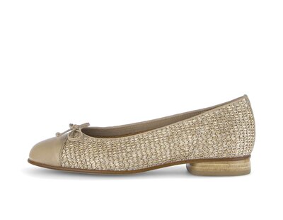 Ballerina elegante beige