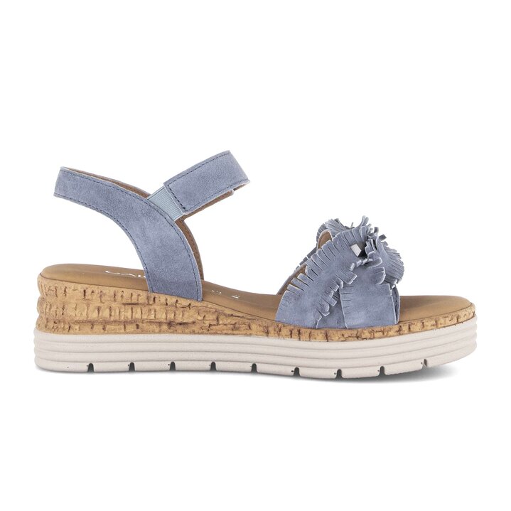 Plateau Sandale blau #1