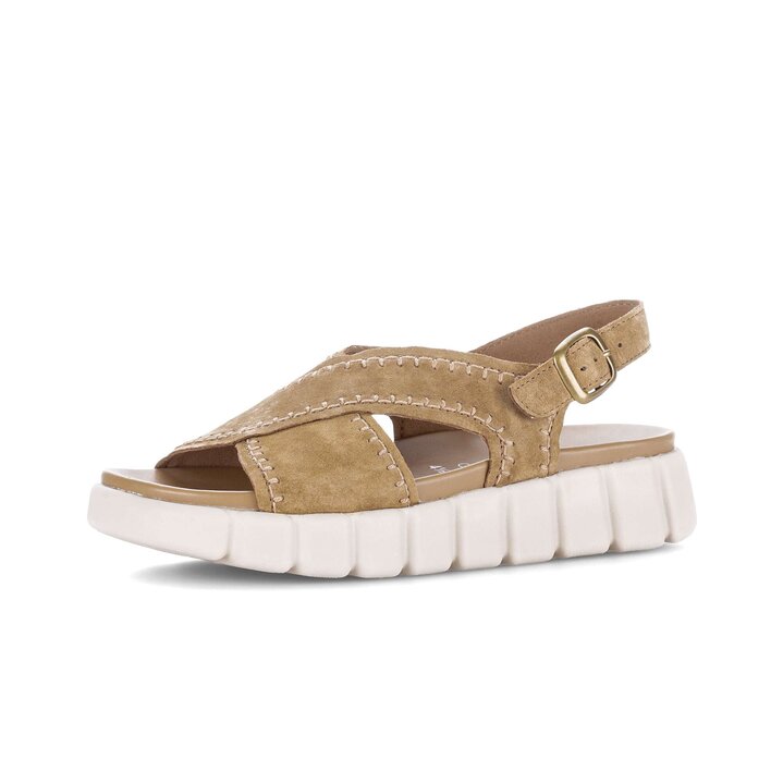 Sandale à plateforme marron #2