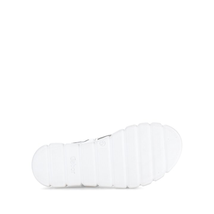 Platåsandaler vit #4