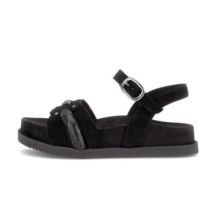 Sandale à bride noir #0