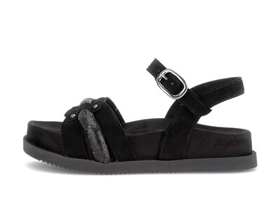 Sandale à bride noir