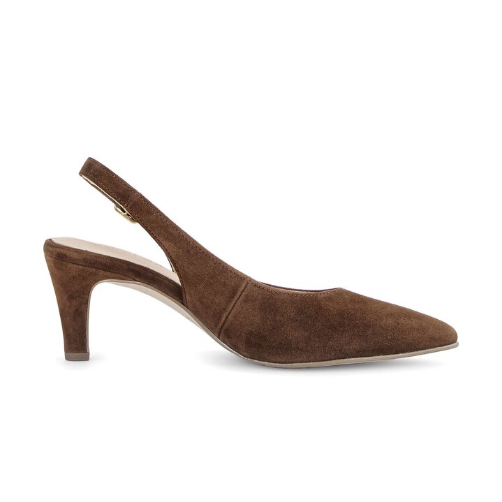 Slingback marrone #1