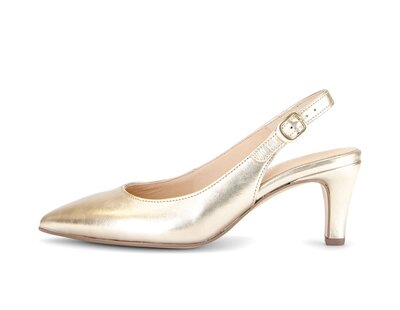 Slingpumps gold