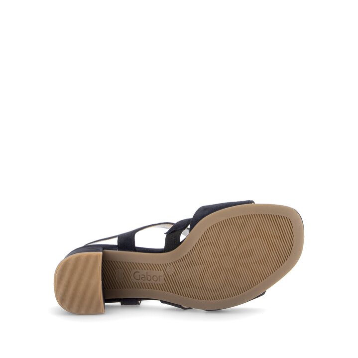 Sandal met riempjes blauw #4